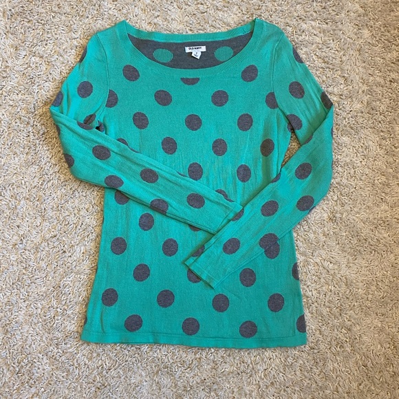 Old Navy Sweaters Old Navy Polka Dot Sweater Poshmark